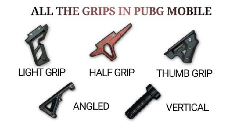 Grips in PUBG Mobile