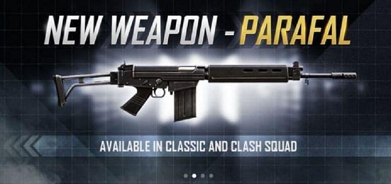 Parafal new weapon