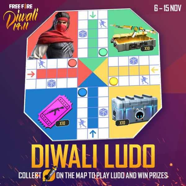 Diwali Ludo in free fire