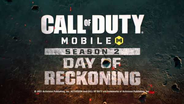 COD Mobile season 2 day of reckoning