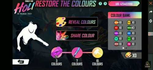 Restore The colours