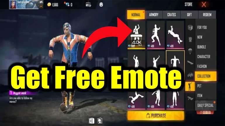 How To Get Free Emotes In Garena Free Fire Playerzon Blog