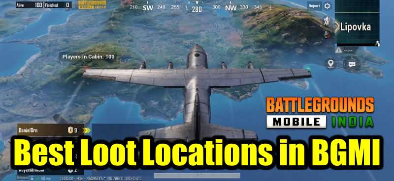 Best Loot Locations in BGMI