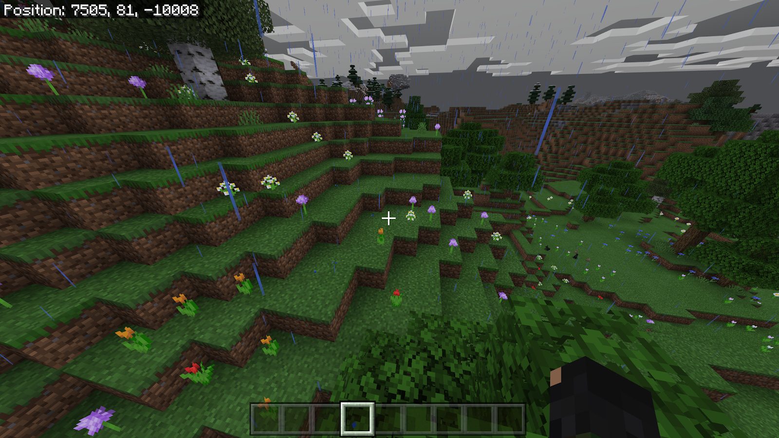 flowers in Minecraft