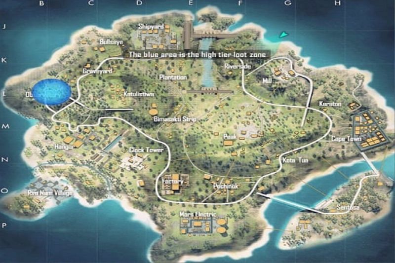 Bermuda no Free Fire: conheça o mapa do Battle Royale da Garena