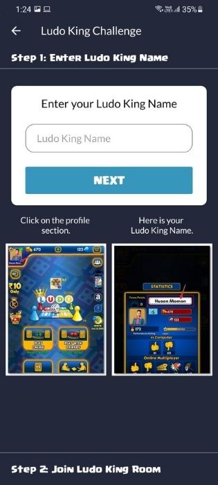 Ready to monetize Ludo King, Number Of Players: 2