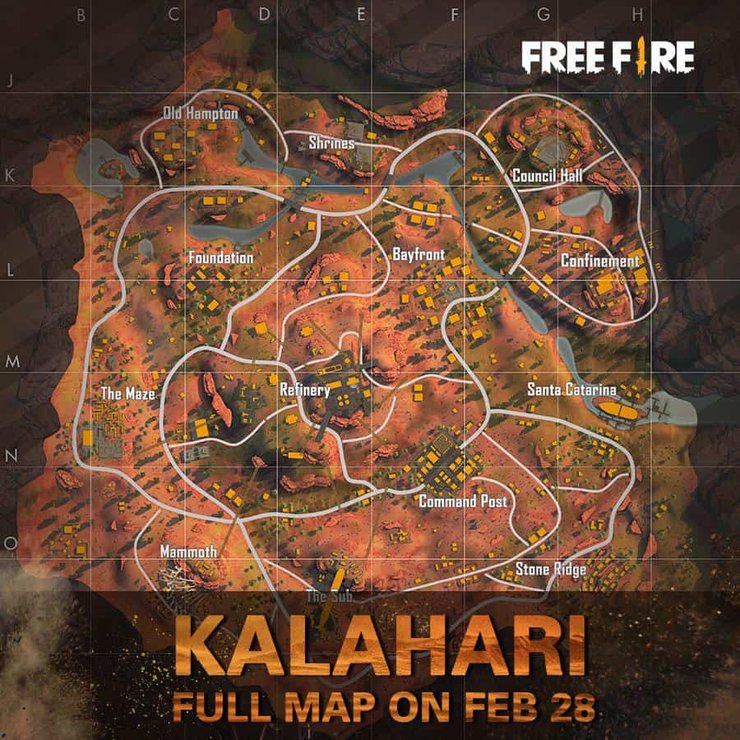 Bermuda no Free Fire: conheça o mapa do Battle Royale da Garena