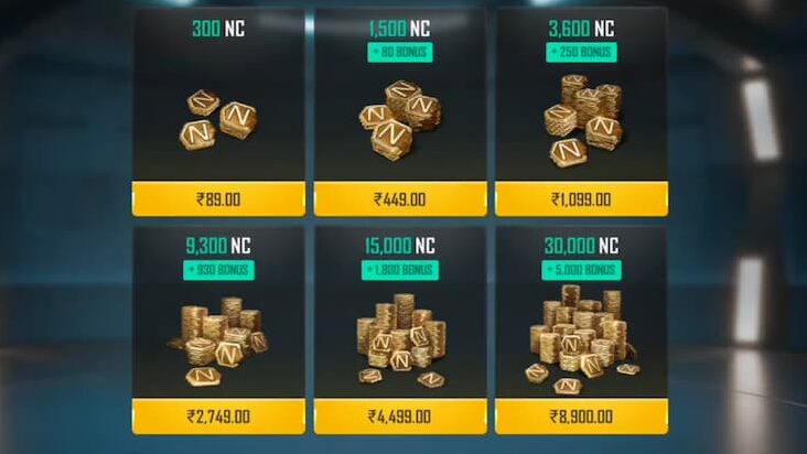 NC Currency in PUBG New State