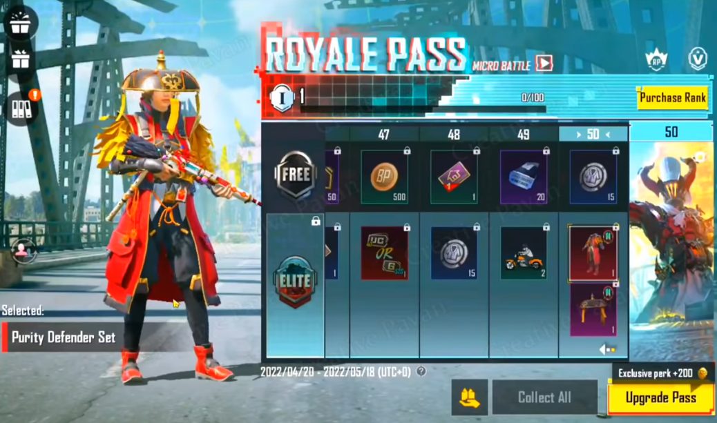 BGMI M11 Royal Pass: Checkout Rewards and Release Date